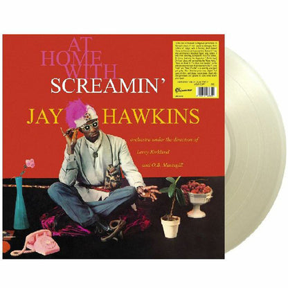 SCREAMIN' JAY HAWKINS LP At Home with (Clear Coloured Vinyl) 500 Numbered Copies