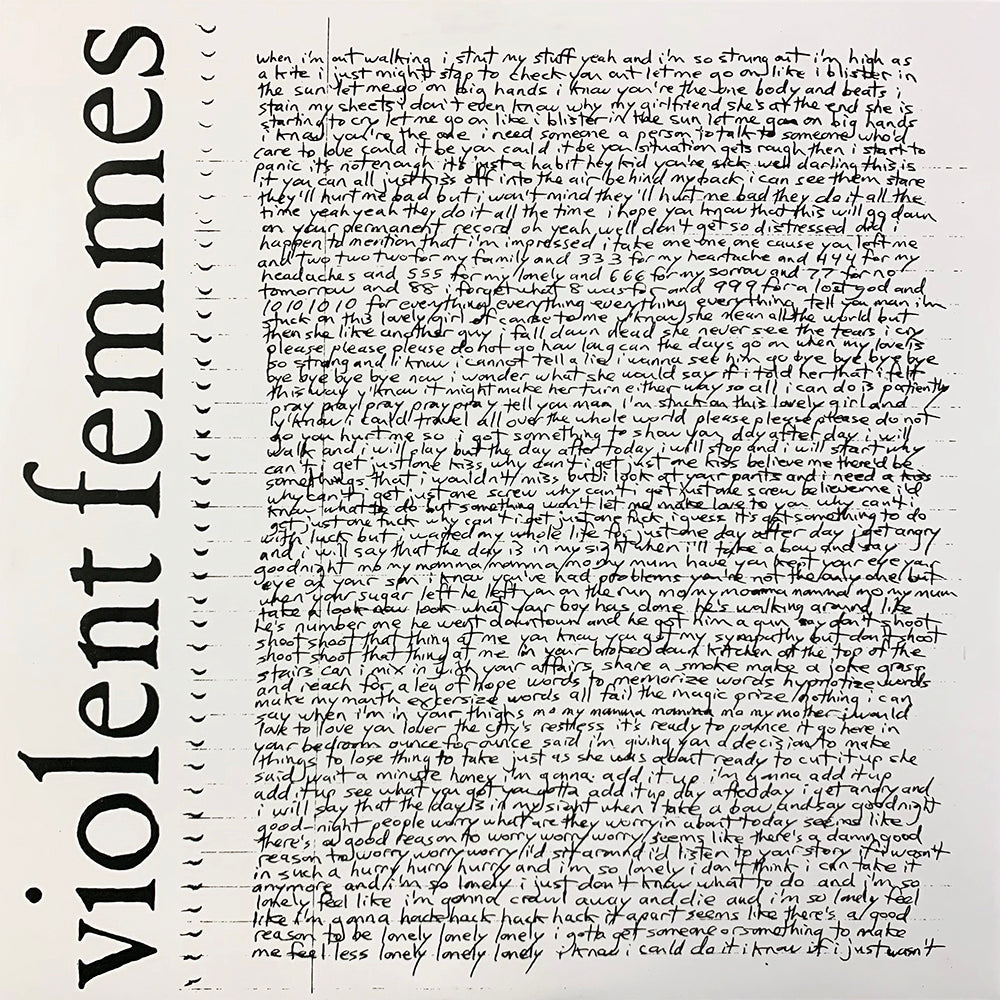 VIOLENT FEMMES LP Violent Femmes (180 Gram Heavyweight Vinyl)
