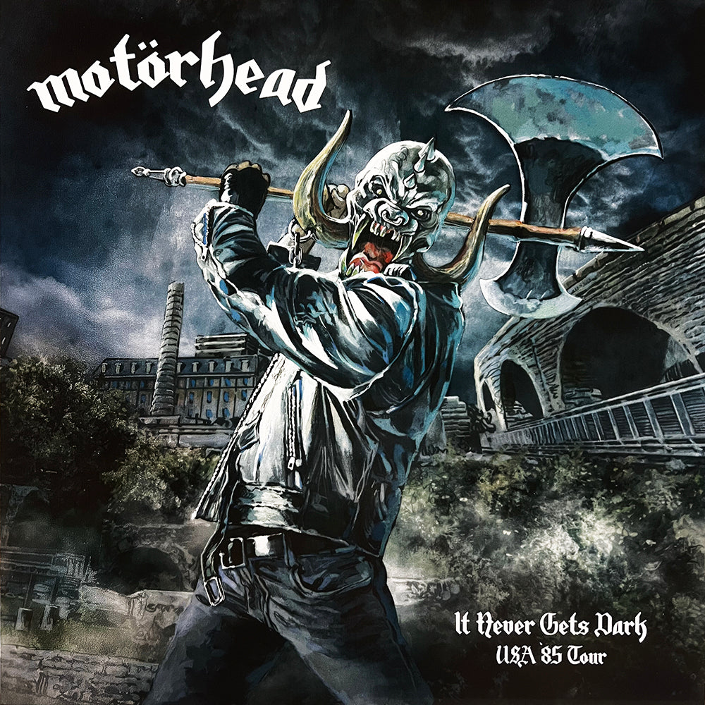 MOTORHEAD 2xLP It Never Gets Dark USA '85 Tour (Brown/Black Smoke Colour Vinyls)