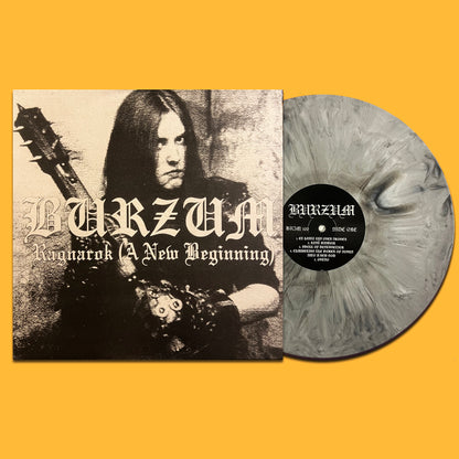 BURZUM LP Ragnarok (A New Beginning) (Grey Marbled Coloured Vinyl)