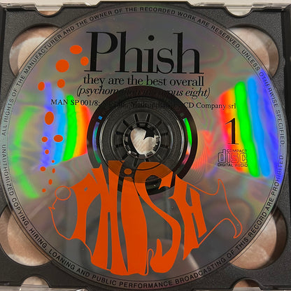 PHISH 2xCD They Are The Best Overall (Psychomotion In Corpus Eight) 1/2