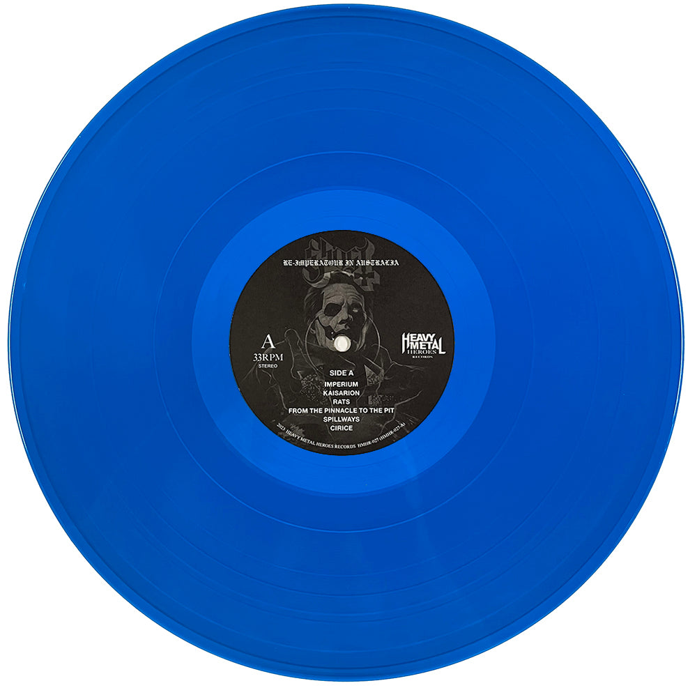 GHOST 2xLP Re-imperatour in Australia (Blue Translucid Coloured Vinyls) + Poster