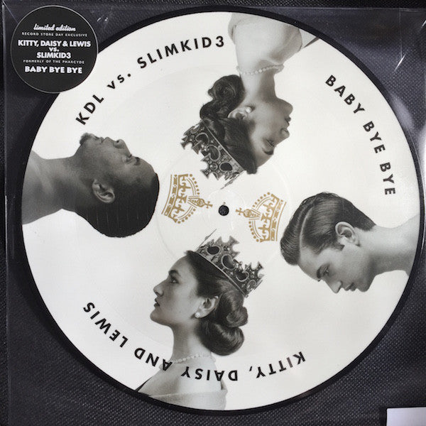 KITTY, DAISY & LEWIS MAXI-LP Baby Bye Bye (KDL Vs. Slim Kid 3) Picture Disc