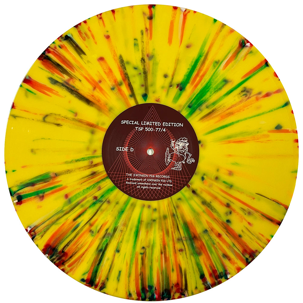 PINK FLOYD 4xLP BOX SET Mandala (Splatter Coloured Numbered) 3D Cover