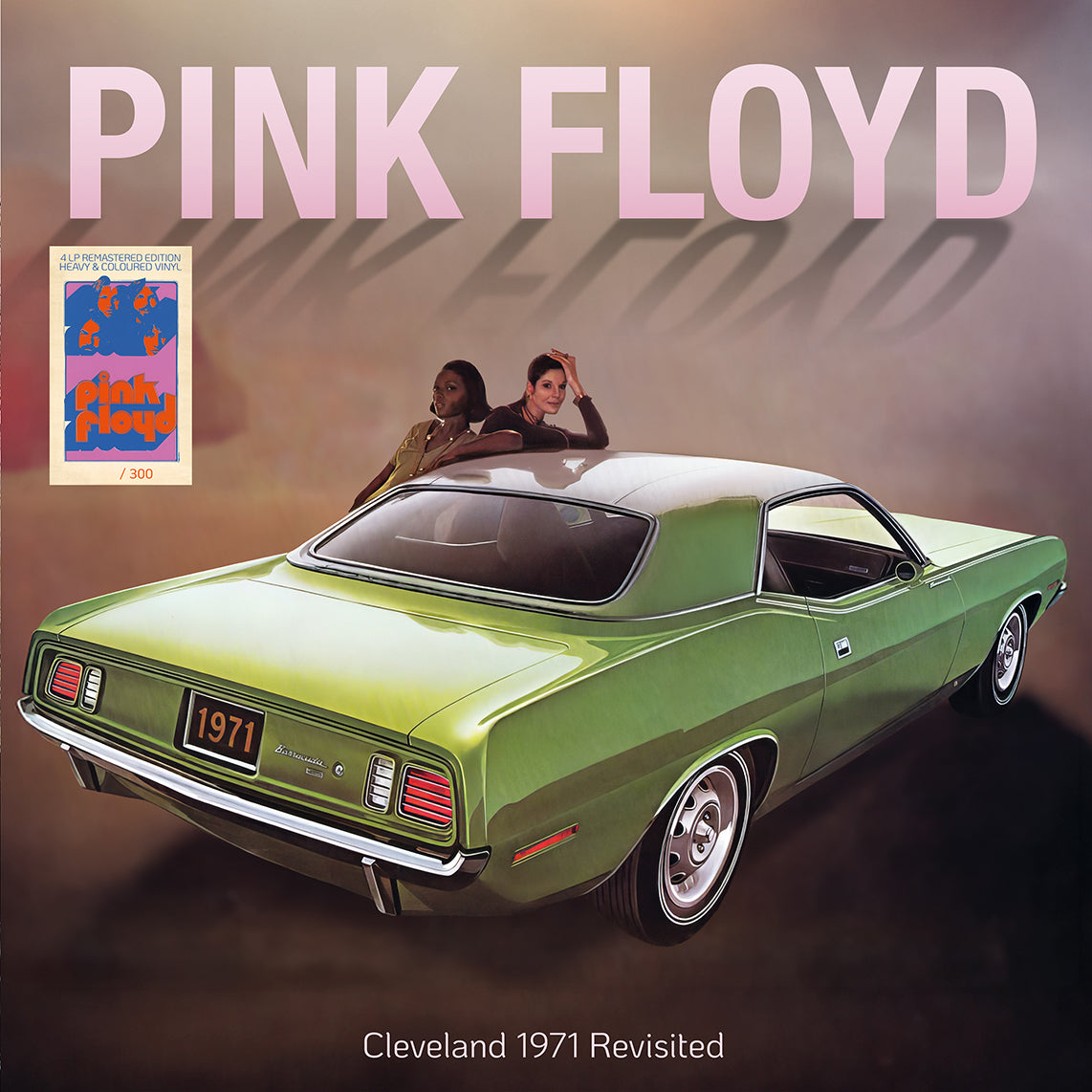 PINK FLOYD 4xLP BOX SET Cleveland 1971 Revisited (Coloured Vinyls) 300 Numbered