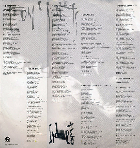 TOM WAITS LP Bone Machine (with insert)