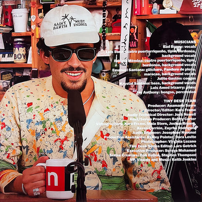 BAD BUNNY LP NPR Music Tiny Desk Live (Orange Translucid Colour Vinyl) + Poster