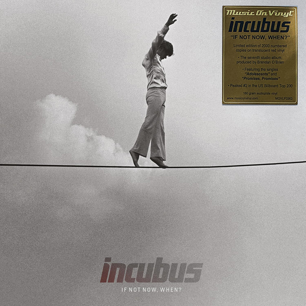 INCUBUS 2xLP If Not Now, When? (Red Translucid Colour) Music On Vinyl