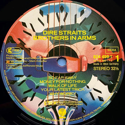 DIRE STRAITS LP Brothers In Arms (With Printed Innersleeve)