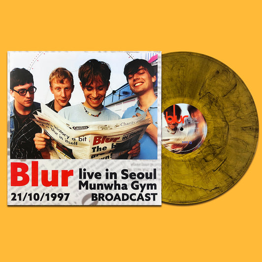 BLUR LP Live In Seoul Munwha Gym (Smoked Yellow Coloured Vinyl)