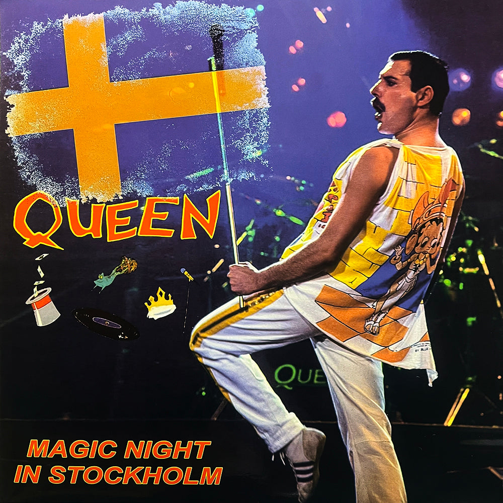 QUEEN 2xLP Magic Night In Stockholm (Yellow & Pink Crystal Colour) 320 Numbered