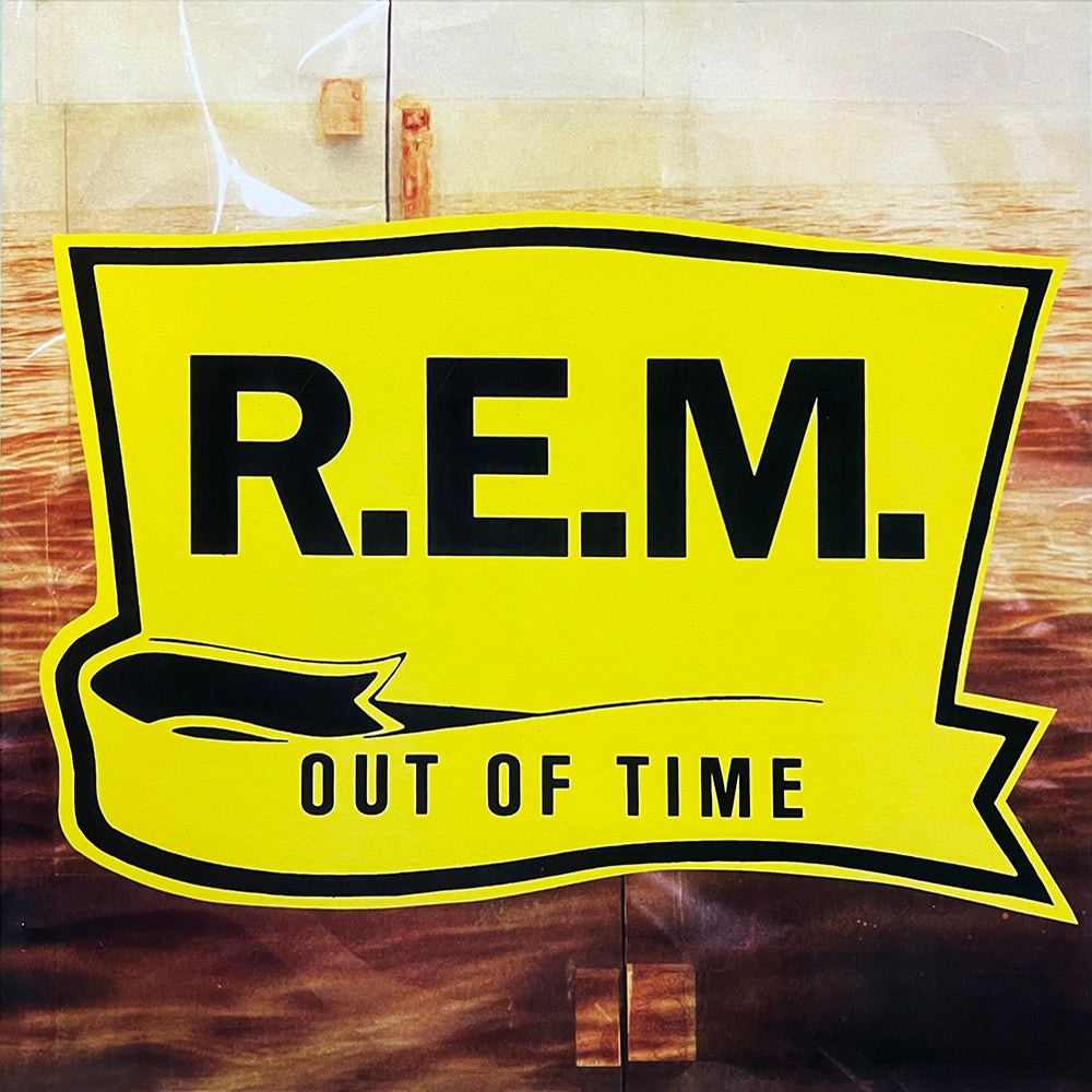 REM LP Out Of Time (Yellow Marbled Coloured Vinyl) with Insert