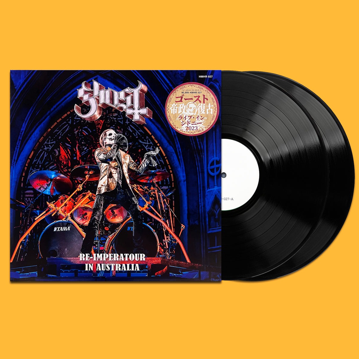 GHOST 2xLP Re-imperatour in Australia (TEST PRESSING) + Poster