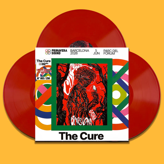 THE CURE 3xLP Primavera Sound Barcelona 2026 (Red Colored Vinyl) 250 Copies