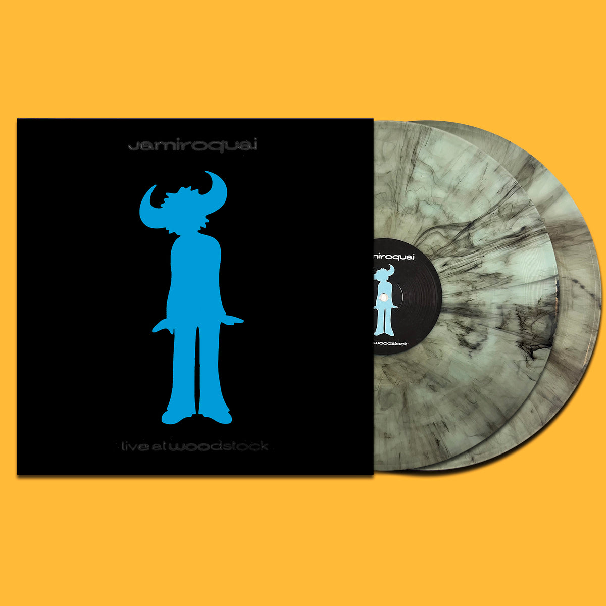 JAMIROQUAI 2xLP Live At Woodstock (Clear Smoked Coloured Vinyl)