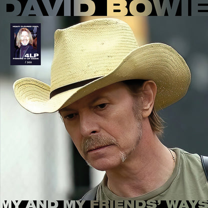DAVID BOWIE 4xLP BOX SET My And My Friends' Ways (Coloured Vinyls)