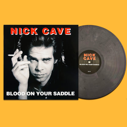 NICK CAVE LP Blood On Your Saddle (Grey Coloured Vinyl) Rare Covers