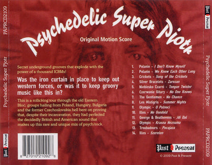 VARIOUS CD Psychedelic Super Pjotr - Original Motion Score