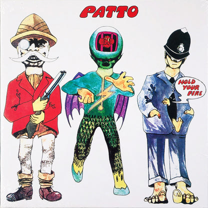 PATTO LP Hold Your Fire (UK Progressive Rock) Gatefold Cover