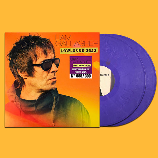 LIAM GALLAGHER 2xLP Lowlands 2022 (Purple-Coloured Numbered Vinyl)