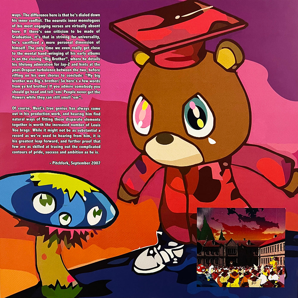 KANYE WEST 2xLP Graduation (Purple Coloured Vinyls) Deluxe Edition