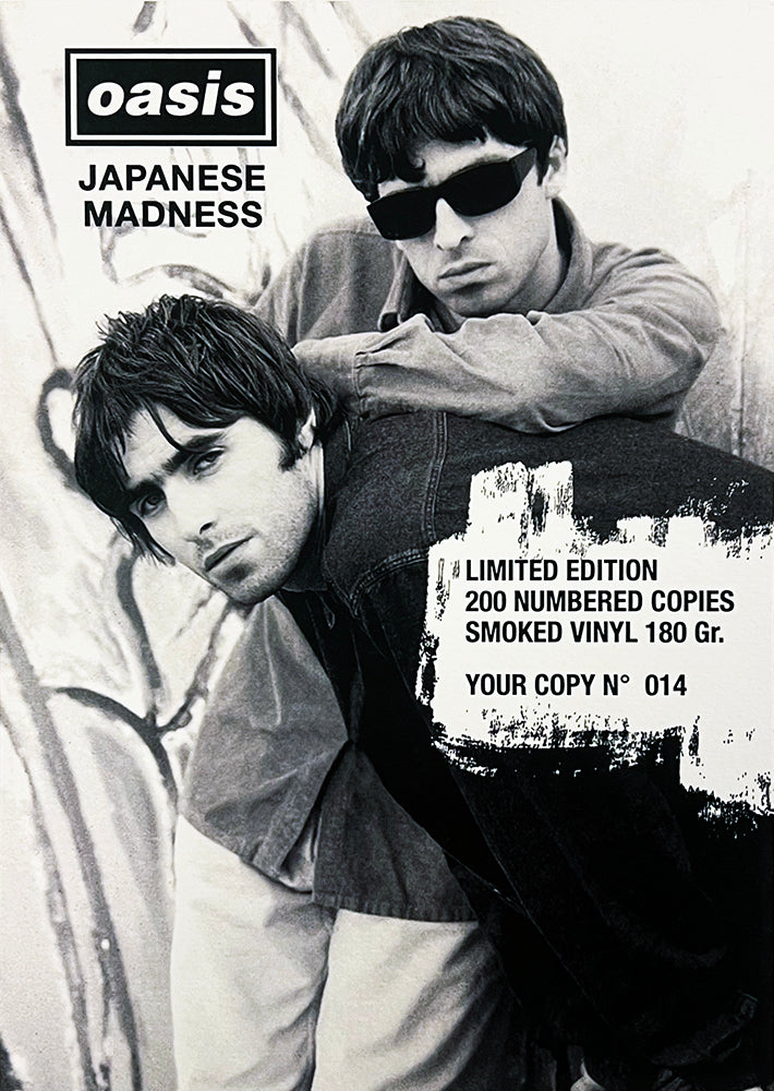 OASIS BOX SET 4xLP Japanese Madness (Smoked Coloured Numbered 200 Copies)