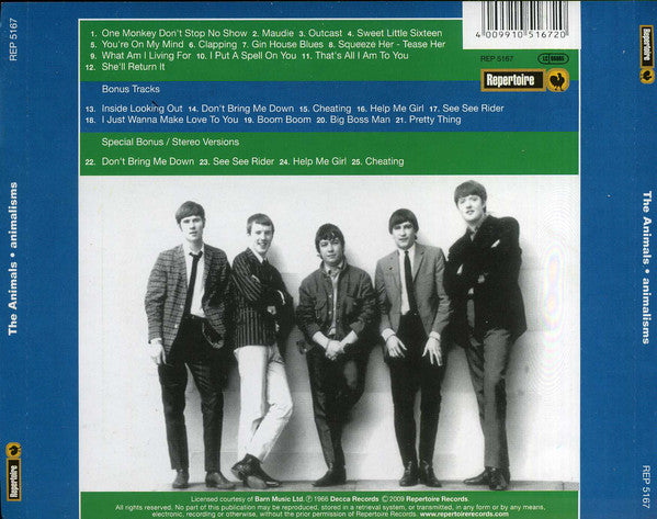 THE ANIMALS CD Animalisms