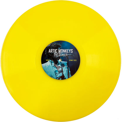 ARCTIC MONKEYS LP The Domain, Sydney 2023 (Yellow Coloured) 500 Numbered Copies