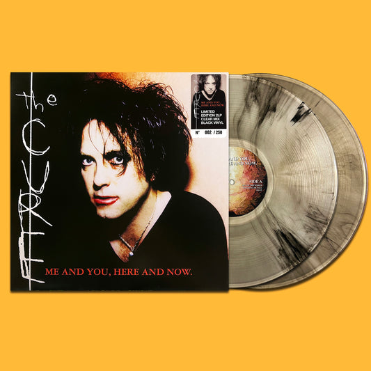 CURE 2xLP Me And You, Here And Now (Clear with Black Splatter) 250 Numbered Copies