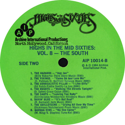 VARIOS LP Highs In The Mid Sixties Volume 8: The South