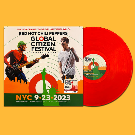 RED HOT CHILI PEPPERS LP Global Citizen Festival 2023 (Red Coloured) PROMO