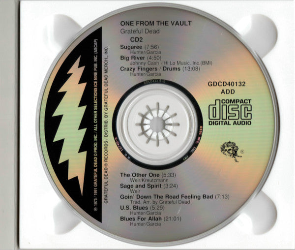 GRATEFUL DEAD 2xCD One From The Vault (Digipack)