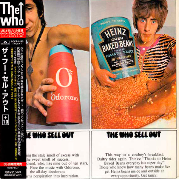 THE WHO CD Sell Out + 10 Bonus Tracks (Japan)