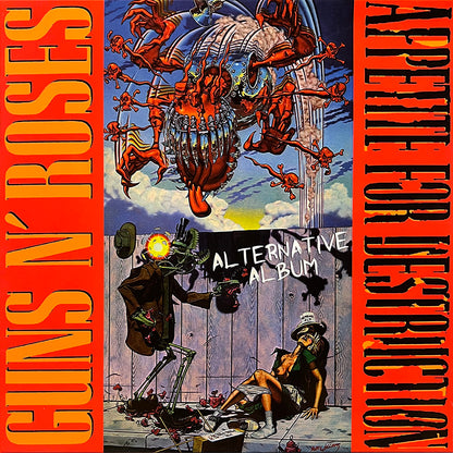 GUNS N' ROSES LP Appetite For Destruction Alternative Album (Brown Colour)