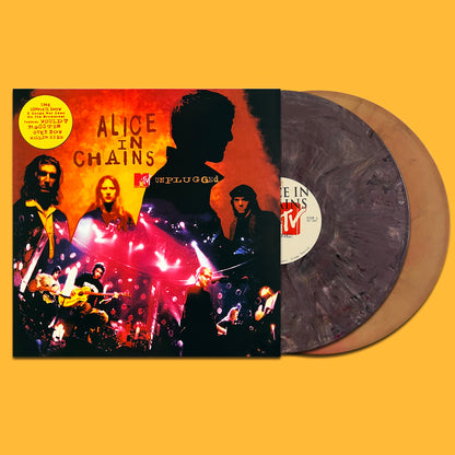 ALICE IN CHAINS 2xLP MTV Unplugged (Grey & Salmon Marbled Coloured Vinyls)