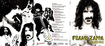 FRANK ZAPPA DVD Archives (Digipack)