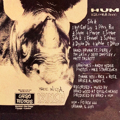 HUM LP Electra 2000 (Green Coloured Vinyl)