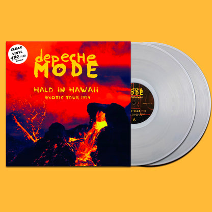 DEPECHE MODE 2xLP Halo In Hawaii (Exotic Tour 1994) (Clear Colour) BENT CORNER