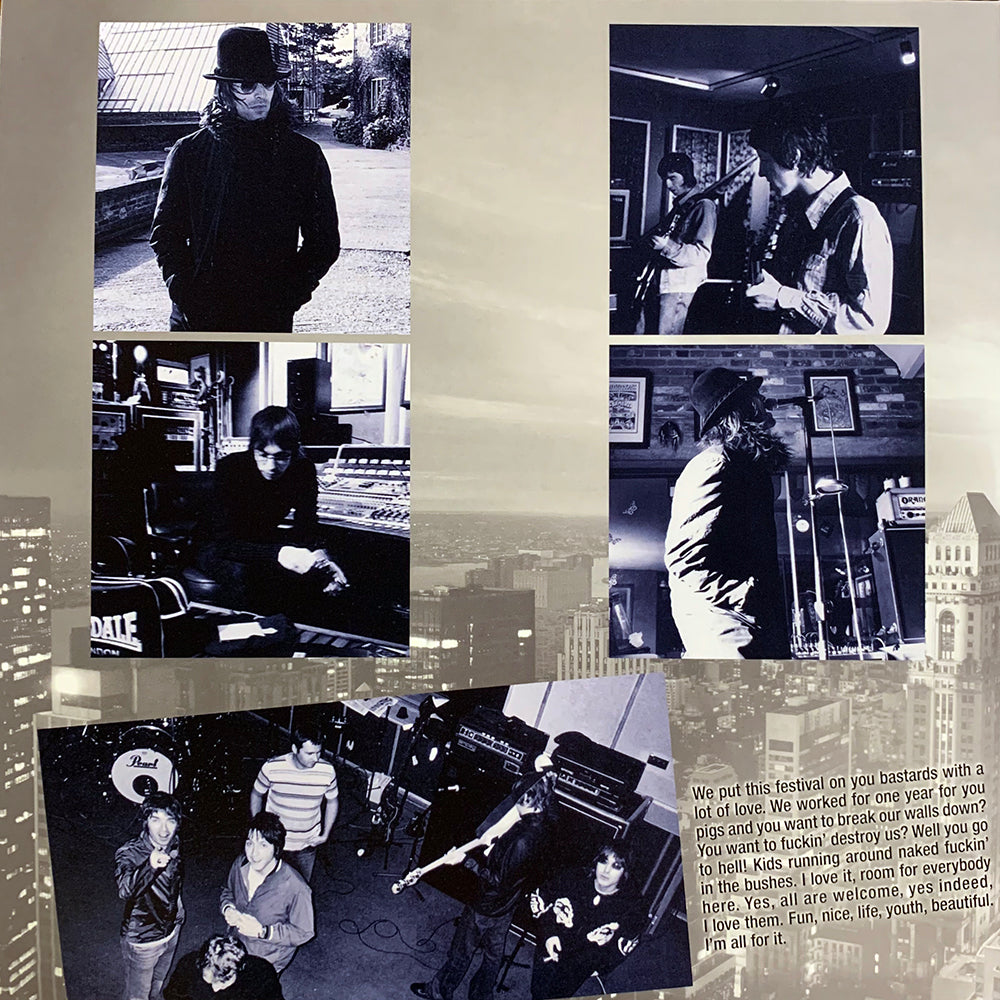 OASIS 2xLP The Naked Giants (White Coloured Vinyls) PROMO EDITION