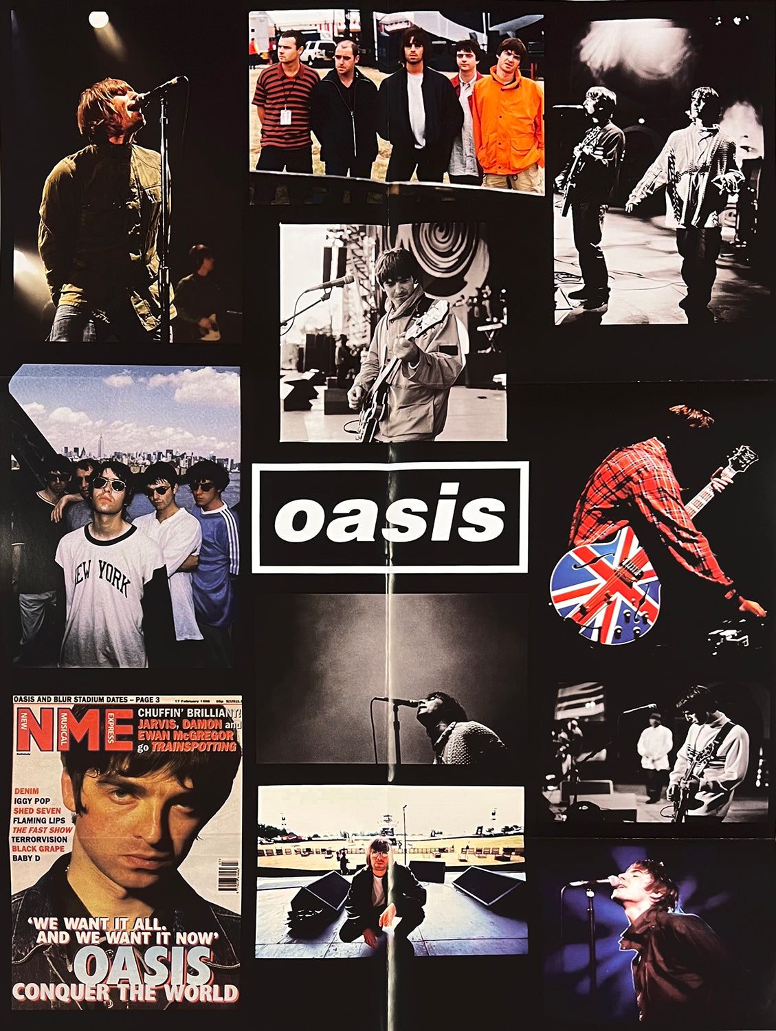 OASIS 2xLP Rock 'N' Roll In Milano (Orange Crystal Coloured) 70 Copies
