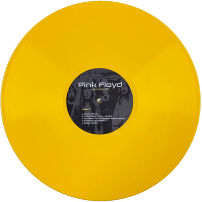PINK FLOYD LP Live In London 1972 (Yellow Coloured Vinyl) 250 Numbered Copies