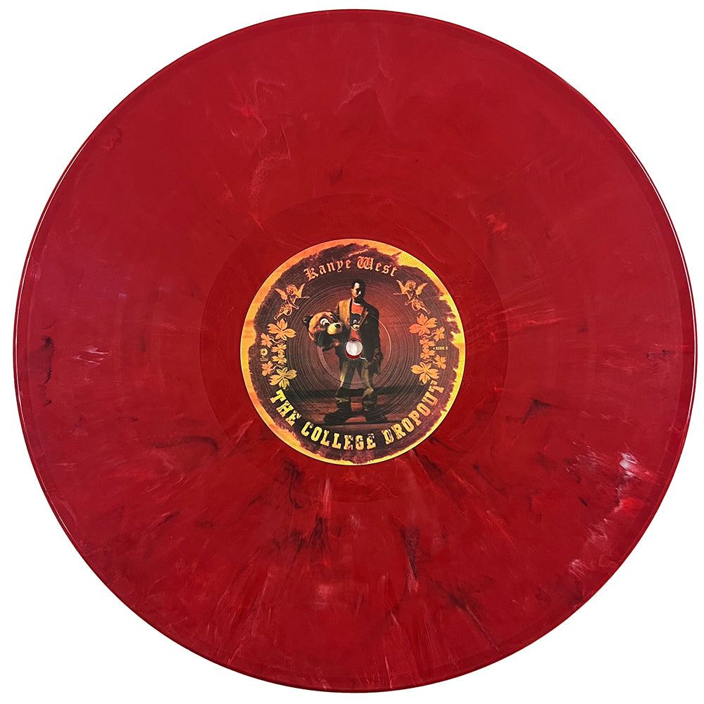 KANYE WEST 2xLP The College Dropout (Red & Brown Marbled Coloured Vinyls)