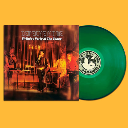 DEPECHE MODE LP Birthday Party At The Venue (Green Coloured) with Giant Poster