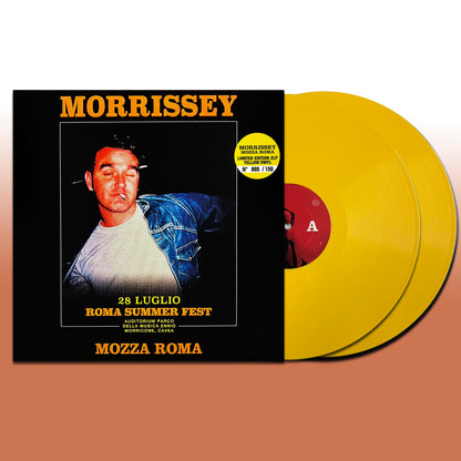 MORRISSEY 2xLP Mozza Roma (Yellow Coloured Vinyls) 150 Numbered Copies