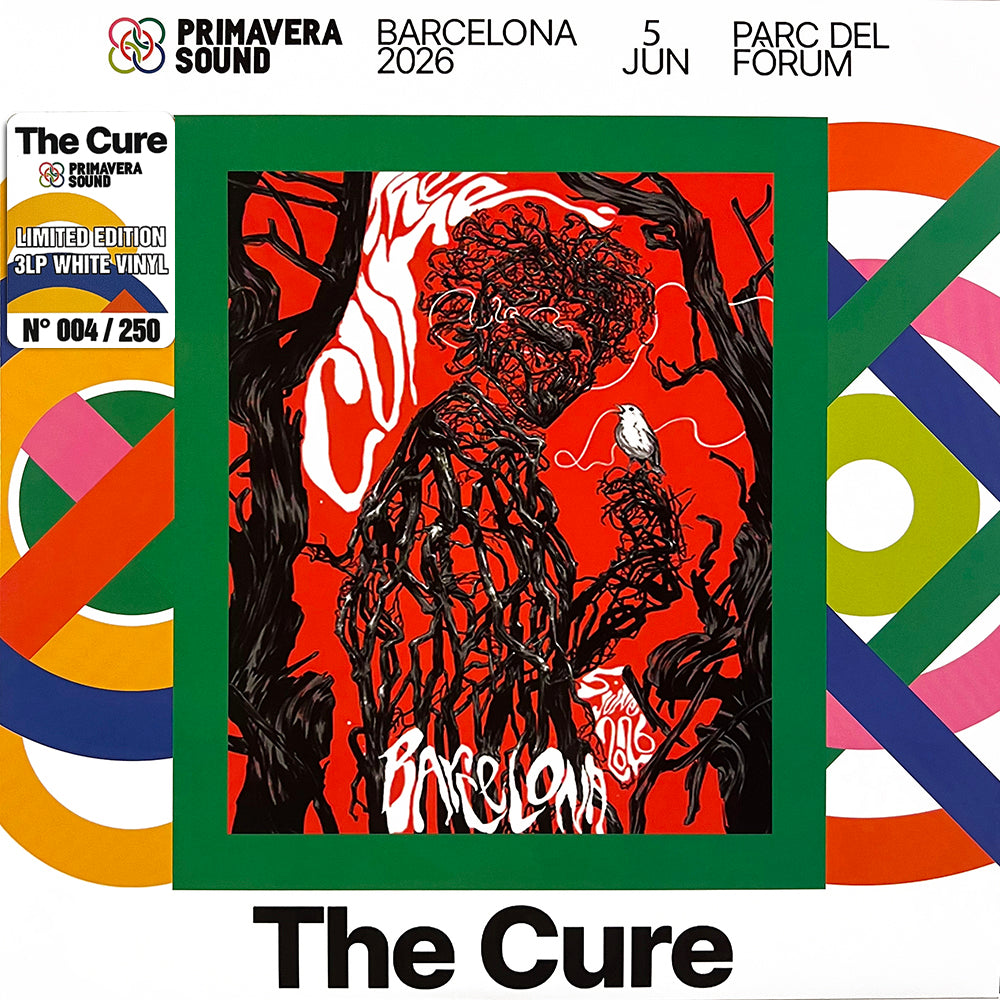 THE CURE 3xLP Primavera Sound Barcelona 2026 (White Coloured Vinyls) 250 Copies