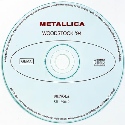 METALLICA CD Woodstock '94