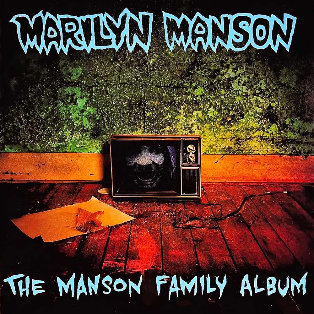 MARILYN MANSON 2xLP The Manson Family Album (Blue Baby Coloured Vinyls)