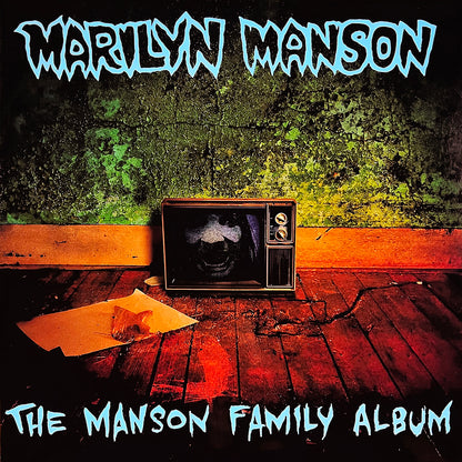 MARILYN MANSON 2xLP The Manson Family Album (Blue Baby Coloured Vinyls)