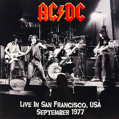 AC/DC LP Live In San Francisco, USA, September 1977 (500 Copies)