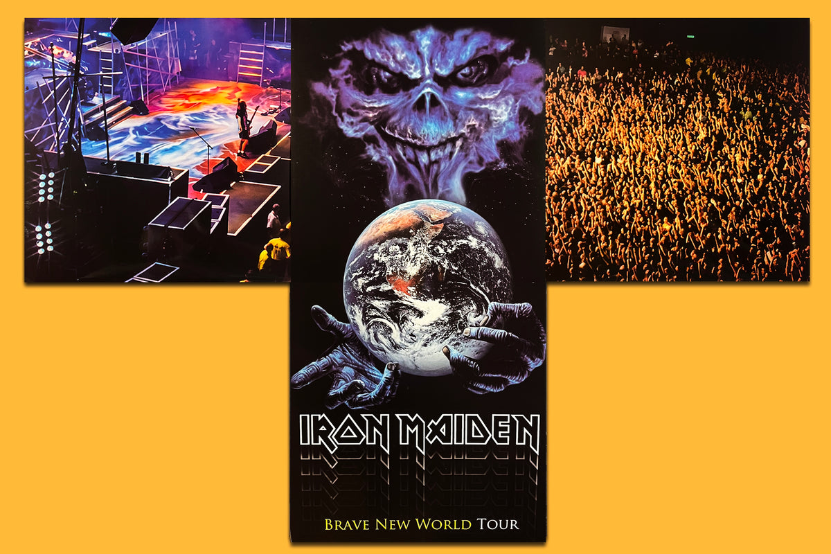 IRON MAIDEN 3xLP Scream for me Essen (Crystal Orange Colour 320 Numbered Copies)